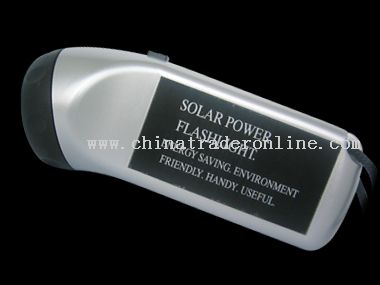 Solar Power torch from China